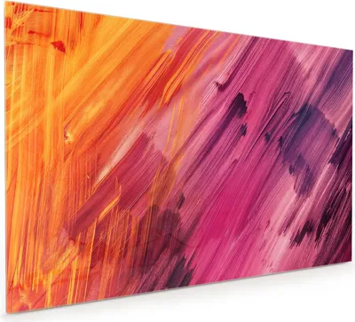 Produktbild von Küchenrückwand Spritzschutz Glas mit Motiv Abstrakte Farben 40 x 40 cm