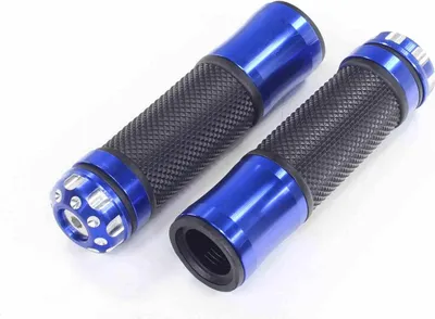 Zdjęcie produktu dla Uniwersalne Uchwyty Kierownicy Niebieskie 22/26 Mm Oxf-227 Kompl. Ox
