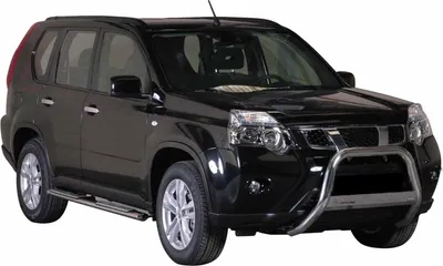 Zdjęcie produktu dla Progi boczne ze stali nierdzewnej do Nissan X-Trail 2011-2014 srebrne
