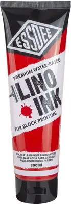 Zdjęcie produktu dla Essdee Block Printing Ink Farba do linorytu Brilliant Red (Scarlet) 300 ml