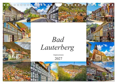 Produktbild von Bad Lauterberg Impressionen (Wandkalender 2027 DIN A4 quer), CALVENDO Monatskalender
