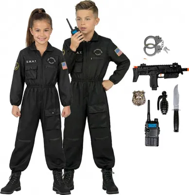 Produktbild von Swat Overall Kinder mit Zubehör 158