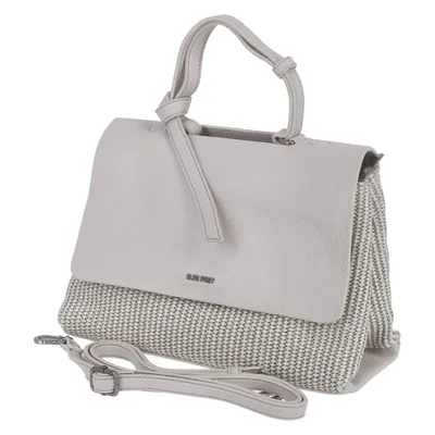 Produktbild von Suri Frey Damen Handtasche JAMY Grau (Ecru) Kunstleder-Textil vegan-