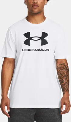 Imagen del producto de Under Armour Ua Sportstyle Logo Update Ss - blanco, talla: XS