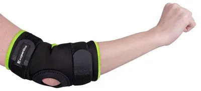 Image de Bandage de support pour le coude magnétique inSPORTline, fabriqué en bambou