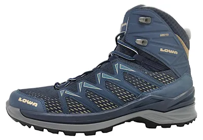 Immagine prodotto di Scarpe sportive Lowa INNOX PRO GTX MID da uomo, stivali da trekking, colore blu, adatte anche per il tempo libero