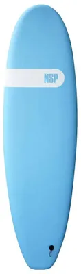 Zdjęcie produktu dla Deska surfingowa Nsp Sundownder Soft 6'6" Niebieska 198,1 cm Niebieska 198,1 cm