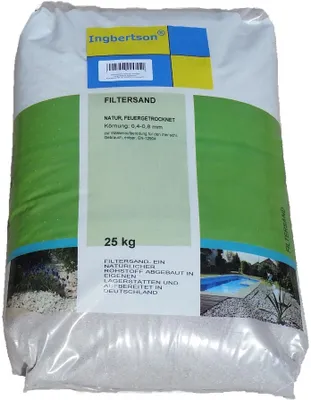 Productafbeelding van Filterzand - 0.5-0.8 mm - 25 kg