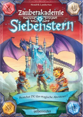 Obrázok produktu pre Zauberakademie Siebenstern - Bestehst DU das magische Abenteuer? (Zauberakademie Siebenstern, Bd. 1)