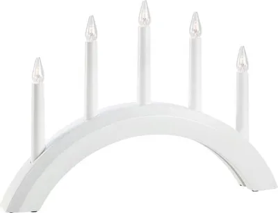 Obrázok produktu pre Markslöjd Adventný svietnik Avento 5-plameňový biely