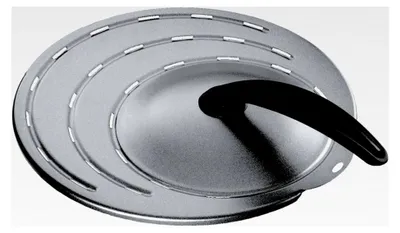 Produktbild von Spritzschutzdeckel für Pfannen bis 28 cm, Edelstahl, spülmaschinenfest