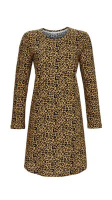 Produktbild von Ringella Damen Sleepshirt mit Animalprint : Farbe: toffee Größe: 44