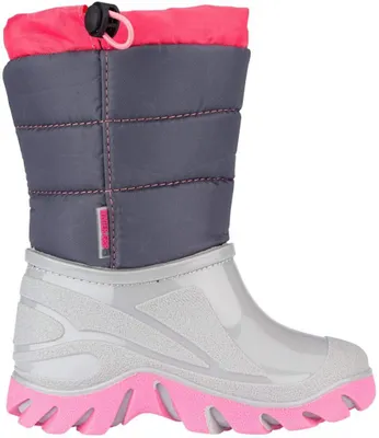 Productafbeelding van TWM 1162 WINTERGRIP. Winterlaarzen voor kinderen, grijs/roze, maat 22/23