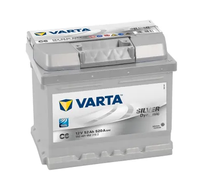 Produktbild von VARTA Silver Dynamic C6 Autobatterie 12V 52Ah