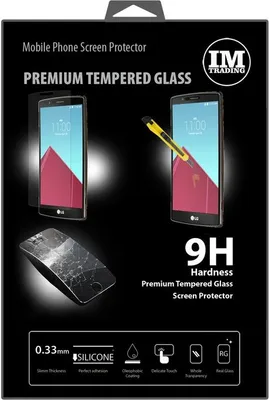 Imagen del producto de 3 protectores de pantalla de vidrio templado para LG G4, película protectora para pantalla, dureza 9H