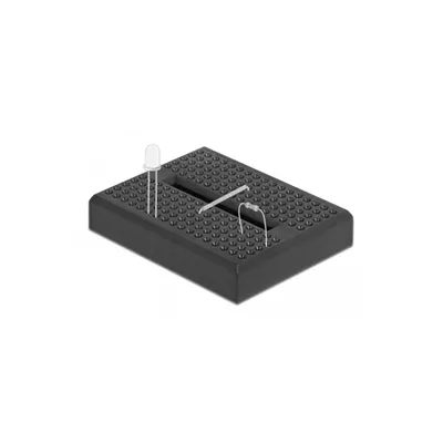 Zdjęcie produktu dla DELOCK Experimentier-Mini Steckbrett 170 Kontakte schwarz