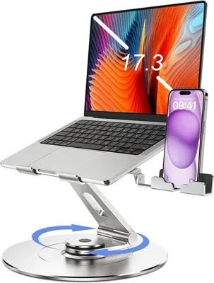 Produktbild von Ergonomische Laptopstandaard mit 360° Drehung