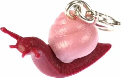 Produktbild von Schnecke Charm Zipper Pull Anhänger Bettelanhänger Bettelarmband Miniblings pink
