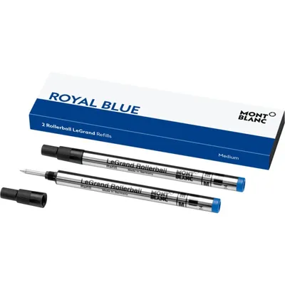 Produktbild von MONTBLANC Rollerballminen M LeGrand royal blue 2 Stück