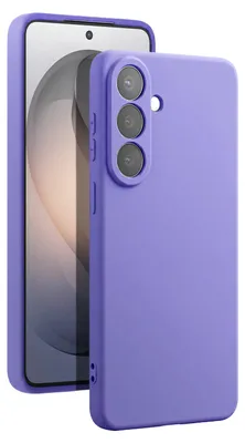 Obrázek produktu pro Avizar, pouzdro pro Galaxy S26 vyrobené z měkkého silikonu s povrchem Soft-Touch a vnitřní podšívkou z mikrovlákna, barva: fialová