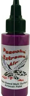 Paasche 60 ml Fluorescent Purple Acrylic all Surface Paint Airbrushfarbe