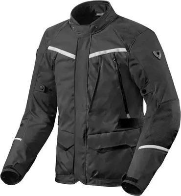 Produktbild von Rev'it! Voltiac 3 H2O Black/Silver L Textiljacke