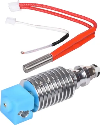 Obrázok produktu pre BIQU 3D Printer 12V I3 Mega Hotend V5 J-Head Hotend Bowden Extrude Kit s 0,4 mm vyhrievacím drôtom dýzy Kompatibilný s 3D tlačiarňou Anycubic Mega Series ChironS