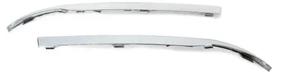 Produktbild von Nebelscheinwerferverkleidung, kompatibel mit Luxuslimousine, langlebiges ABS-Material, Chrom