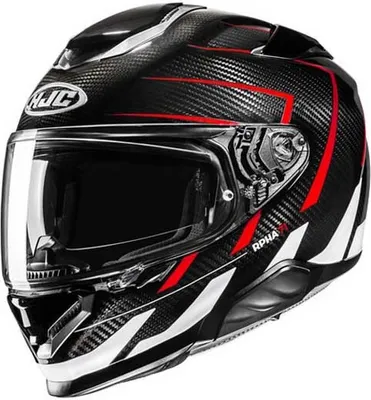 Produktbild von HJC RPHA71 CABRON CANO Integralhelm carbon-rot MC1 XL XL in grau/schwarz/rot