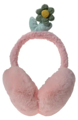 Produktbild von Clayre & Eef Gehörschutz Kinder Blume one size Rosa Polyester