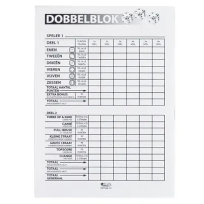 Produktbild von Verhaak - Dobbelblok 100