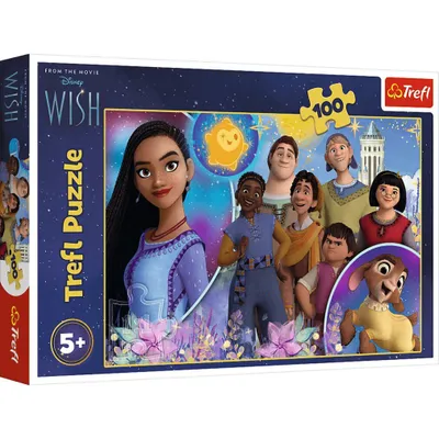 Produktbild von Trefl - Puzzle Disney: Wish - 100 dielov