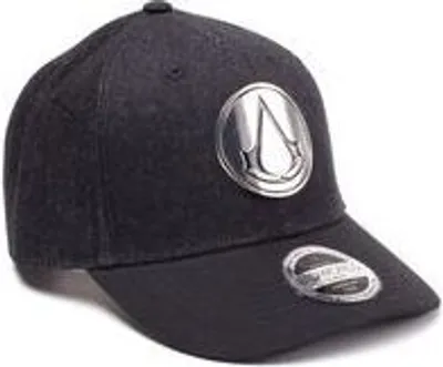 Produktbild von Assassin's Creed - Metal Crest Denim Curved Bill