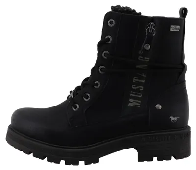 Productafbeelding van Mustang Veterschoenen Hoog Veterschoenen Hoog - zwart - Maat 40