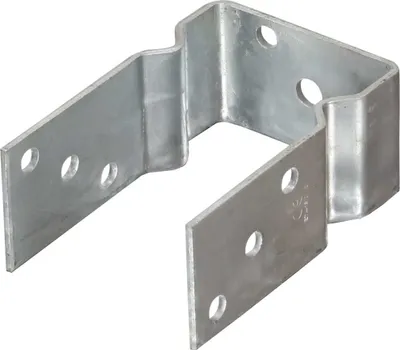 Immagine prodotto di Picchetti per Recinzione 12 pz Argento 9x6x15cm Acciaio Zincato