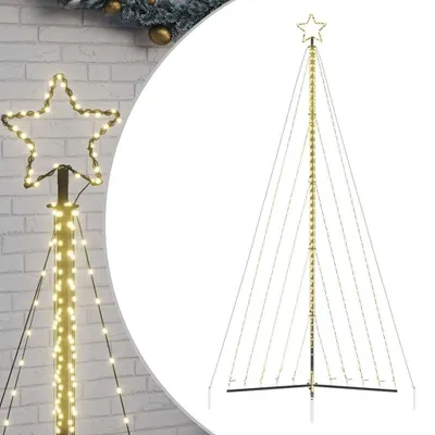 Produktbild von vidaXL LED Weihnachtsbaum 570 LEDs Warmweiß 399 cm