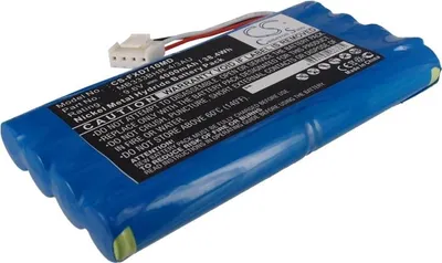 Image de TECHTEK Batterie compatible avec [Fukuda] Cardimax FX-7100, Cardimax FX-7102, Denshi CardiMax FX-7000, Denshi CardiMax FX-7101, Denshi CardiMax FX-71