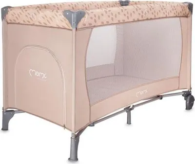 Obrázek produktu pro Cestovní postýlka MoMi BELOVE béžová