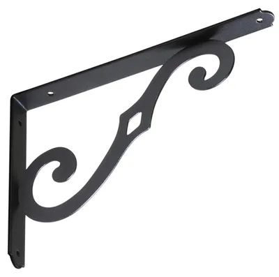 Produktbild von SOTECH Regalkonsole BLACKLINE II 250 x 170 mm schwarz