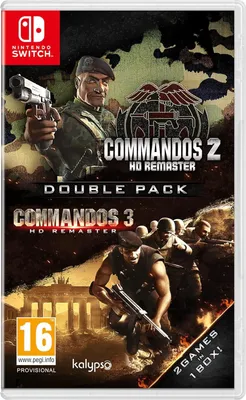 Produktbild von Commandos 2 and 3 HD Remaster Double Pack (NSW)