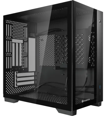 Immagine prodotto di RAIJINTEK PAEAN Mini Mini-ITX Gehäuse Tempered Glass - schwarz