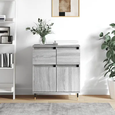 Image de vidaXL Sideboard Gris Sonoma 60x35x70 cm Bois composite