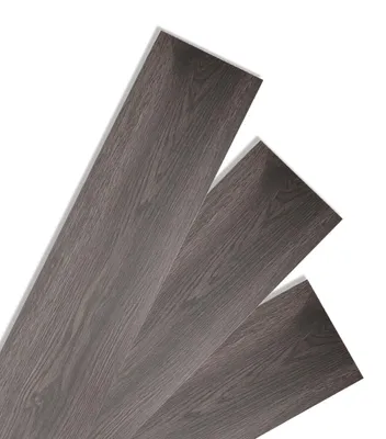 Zdjęcie produktu dla Vigevee, podłoga winylowa PVC, 2 m², podłoga, laminat winylowy, samoprzylepna, deski, płytki, antypoślizgowa, wodoodporna, 14 sztuk, deski winylowe z fakturą drewna (ciemnoszary)
