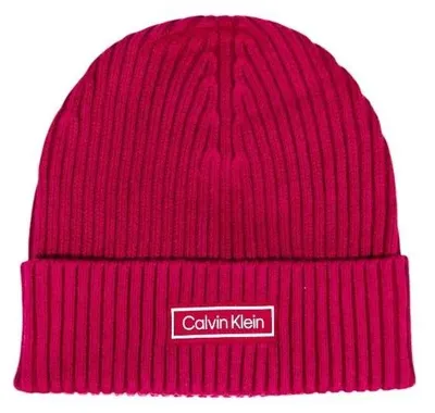 Image de Chapeau Calvin Klein pour homme, rouge fuchsia 492469 : Taille - UNICA Taille : UNICA