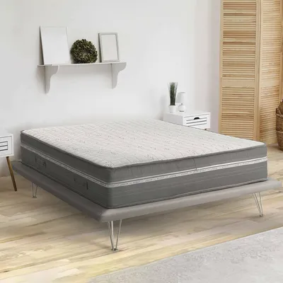 Immagine prodotto di Talamo Italia Materasso Singolo Altino 80x190x32h cm Grigio, Sfoderabile Misura Rete Compatibile 80x190 cm Italy