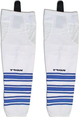 Obrázok produktu pre TRONX SK300 Senior Hockey Socks, Toronto Maple Leafs, White, veľkosť: 30 palcov