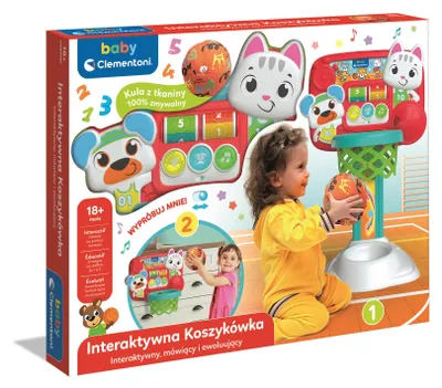 Image de Jouet Enfant Basket Interactif 50384 Clementoni