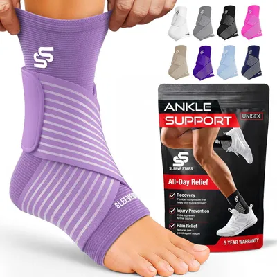 Image de Attelle de cheville avec sangle de compression réglable, taille unique, pour la fasciite plantaire