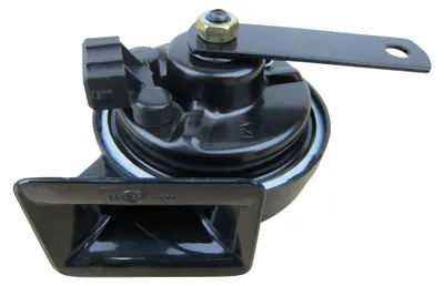 Produktbild von Hupe Horn Fanfare Signalhorn 12V TIEFTON Stecker ECKIG 2P für VW Audi Seat Skoda