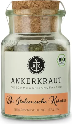 Produktbild von Italienische Kräuter, 20g im Korkenglas